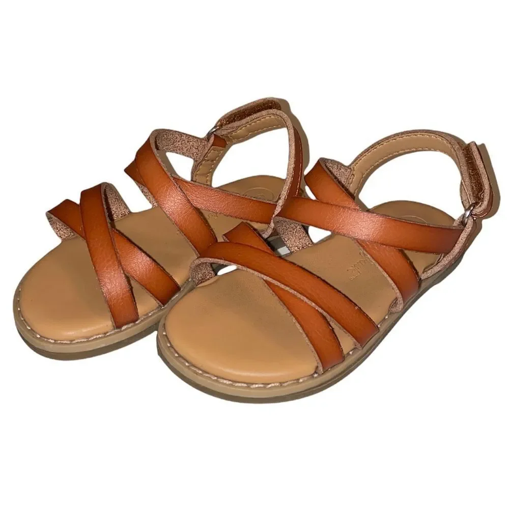 🎀3/$23🎀 cat & jack cognac sandals